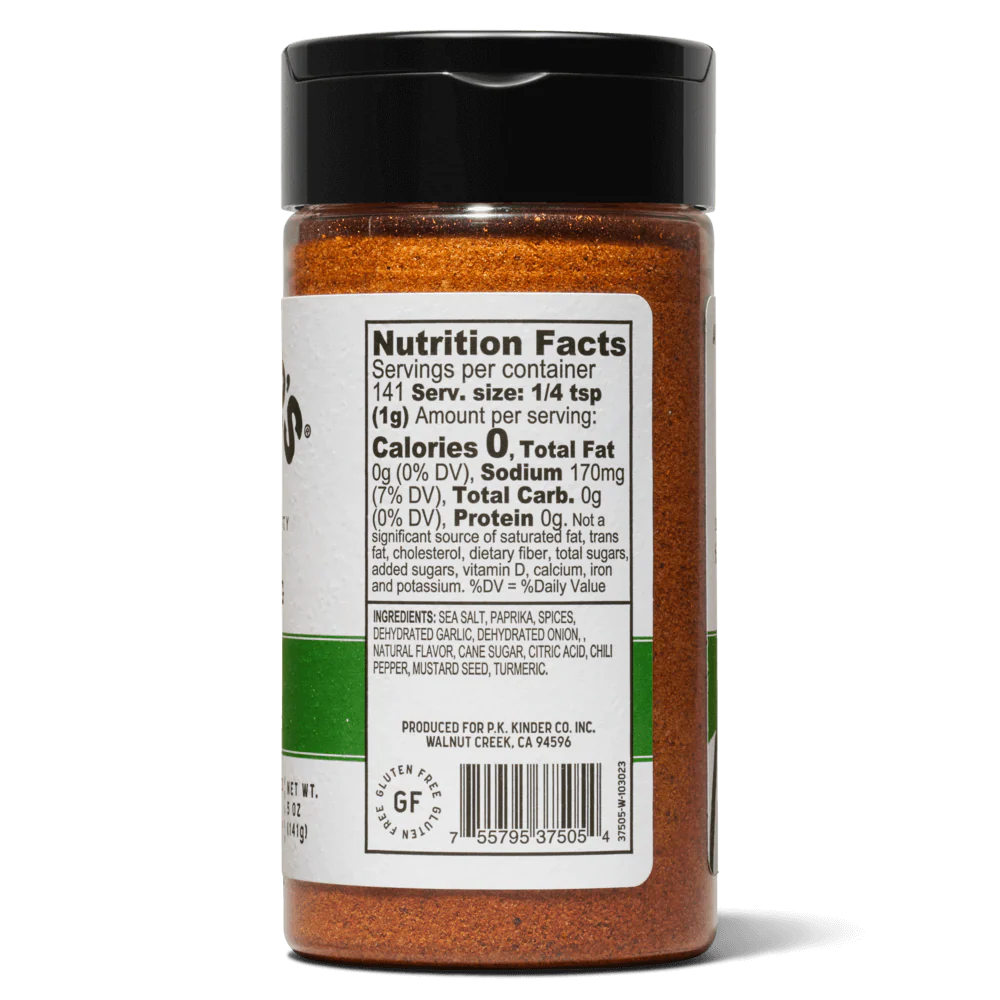 Tequila lime BBQ rub by Kinder's