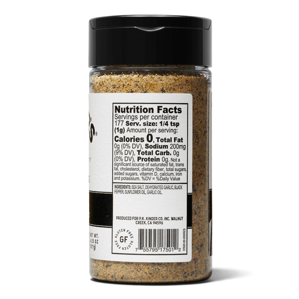Kinder's all purpose seasoning blend