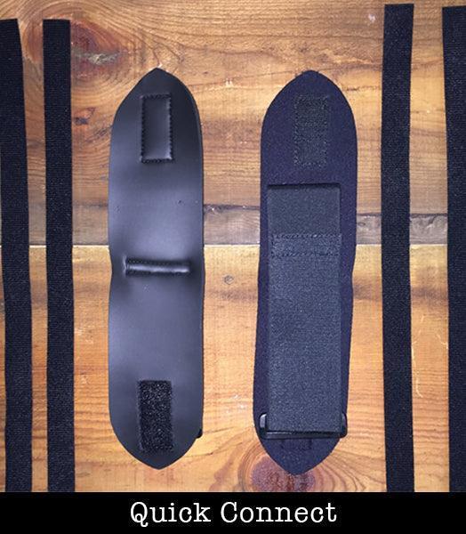 Ultimate Predator Stalker Decoy weapon attachment quick connect parts on wood table