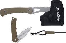 Uncle Henry 3 Piece Axe and Folding Knife Combo - Leapfrog Outdoor Sports and Apparel