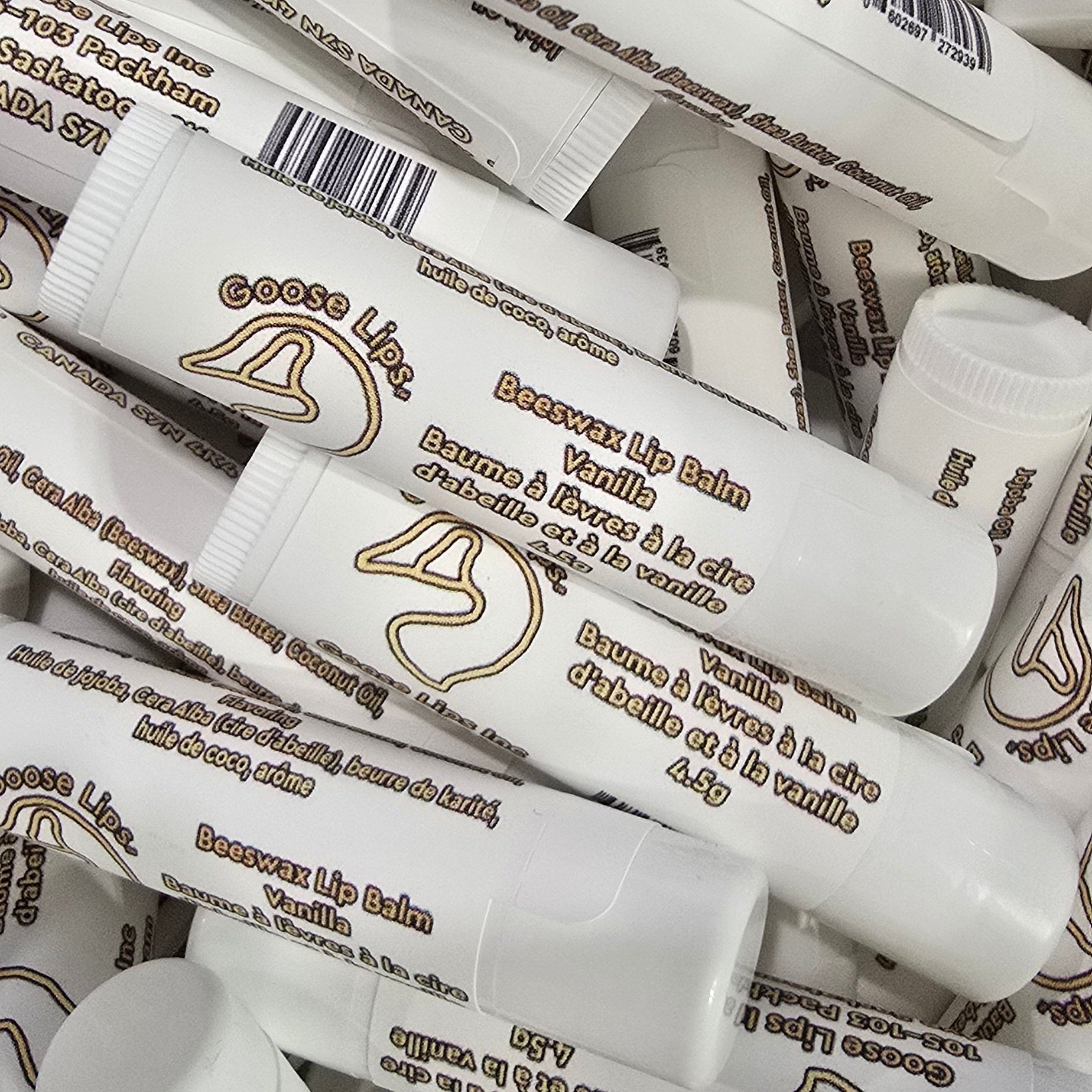 GooseLips Vanilla Lip Balm (Buy 3 Get 2 Free)