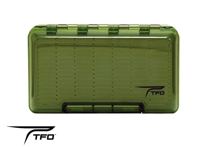 Waterproof Streamer Slit Foam Fly Box - Double Sided - Large