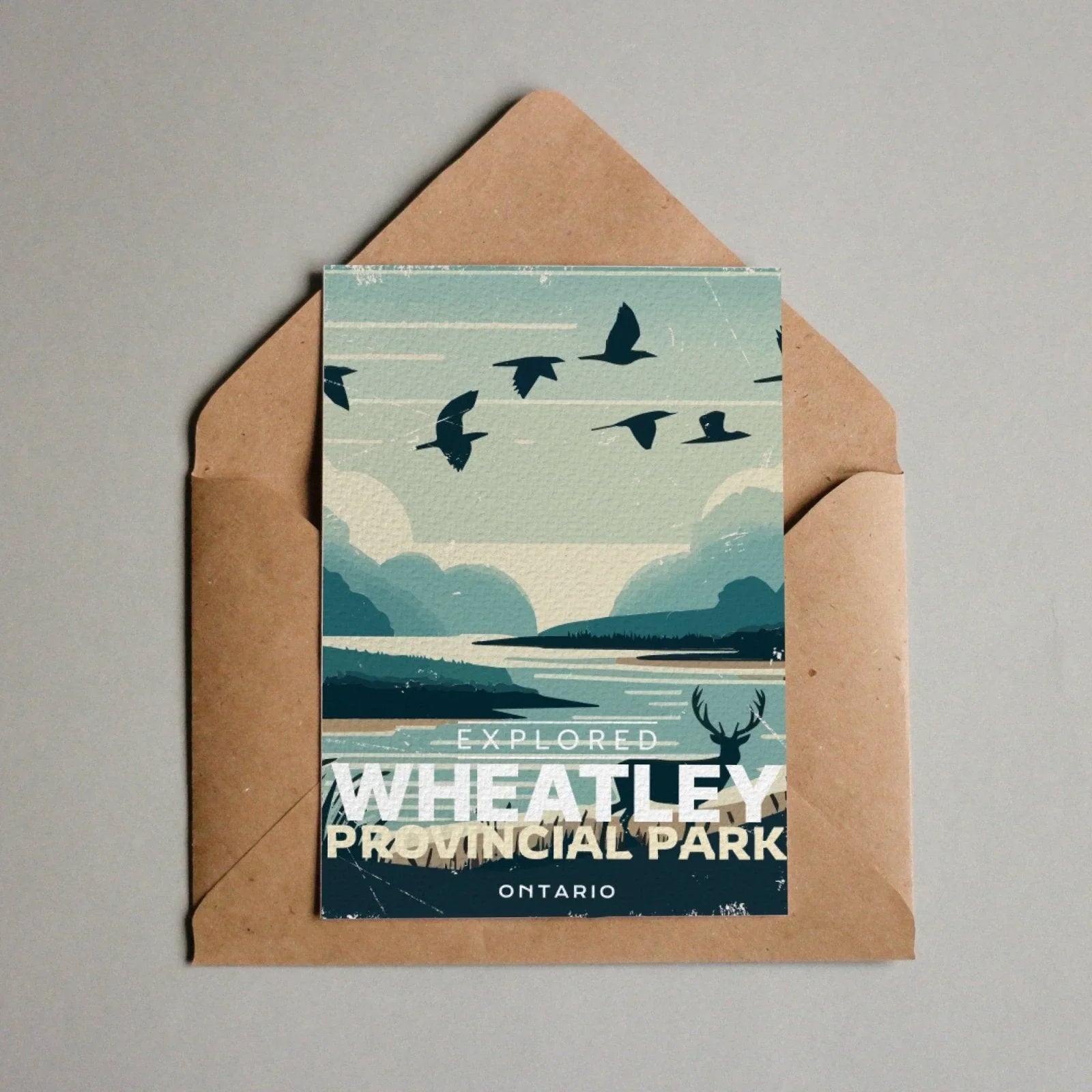 Wheatley Ontario Provincial Park Postcard