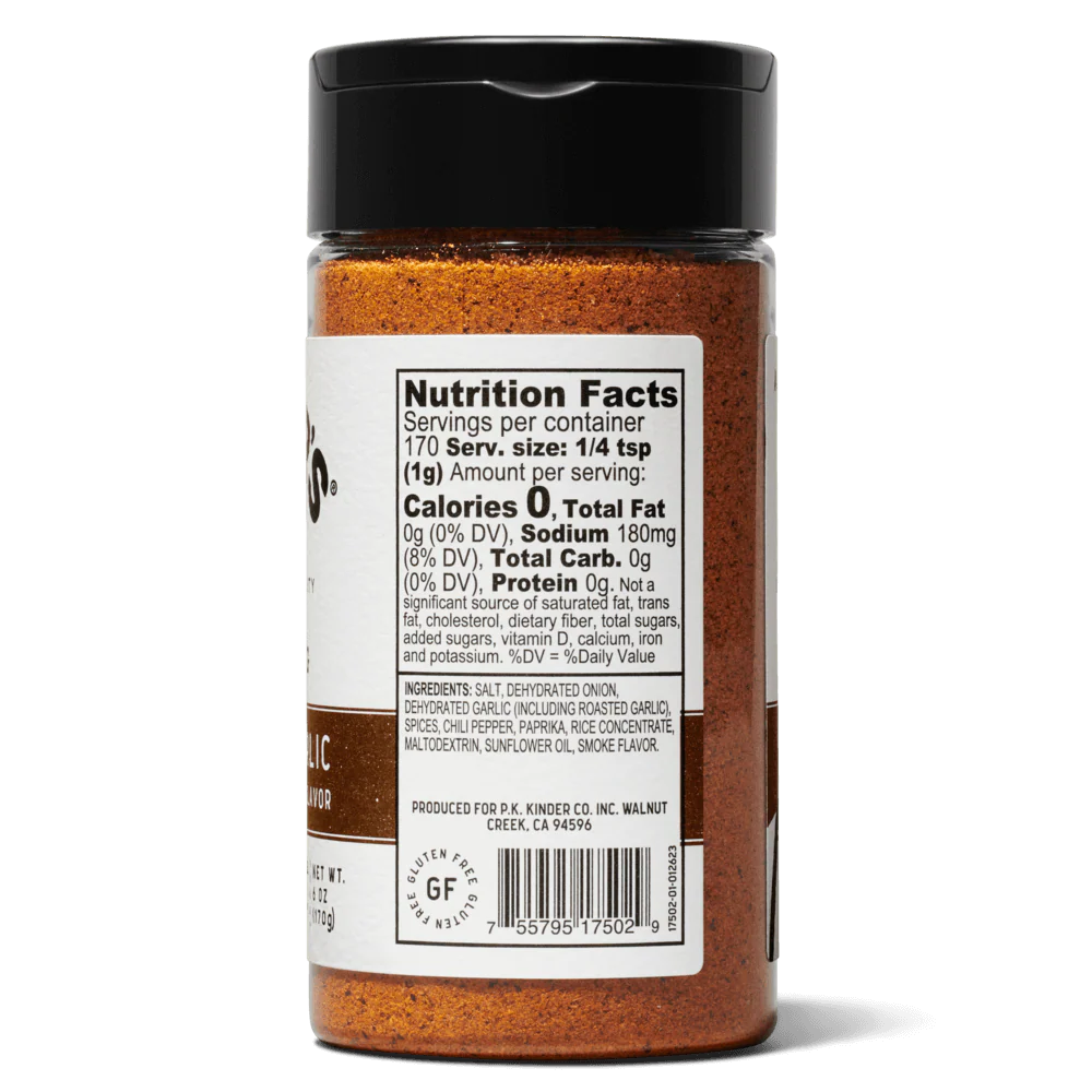 Kinder's Woodfired Garlic Seasoning