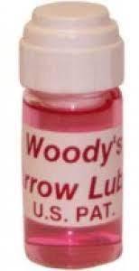 Woody's Archery Arrow Lube pink bottle for archery accessories