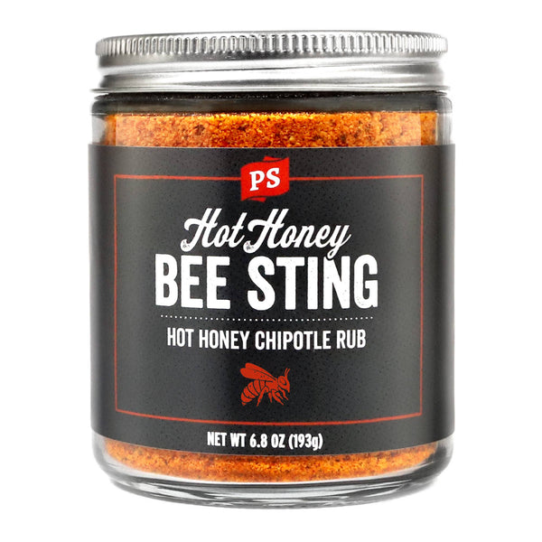 PS Seasoning BBQ Rubs -  Bee Sting Hot Honey Chipotle