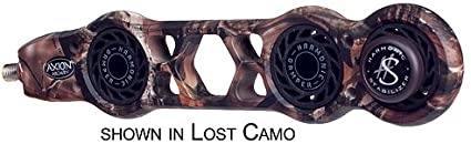 Axion Archery Gridlock GLZ 3D Hunter stabilizer in lost camo pattern
