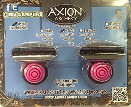 Axion Archery hybrid limb dampers in packaging for split limb bows and crossbows