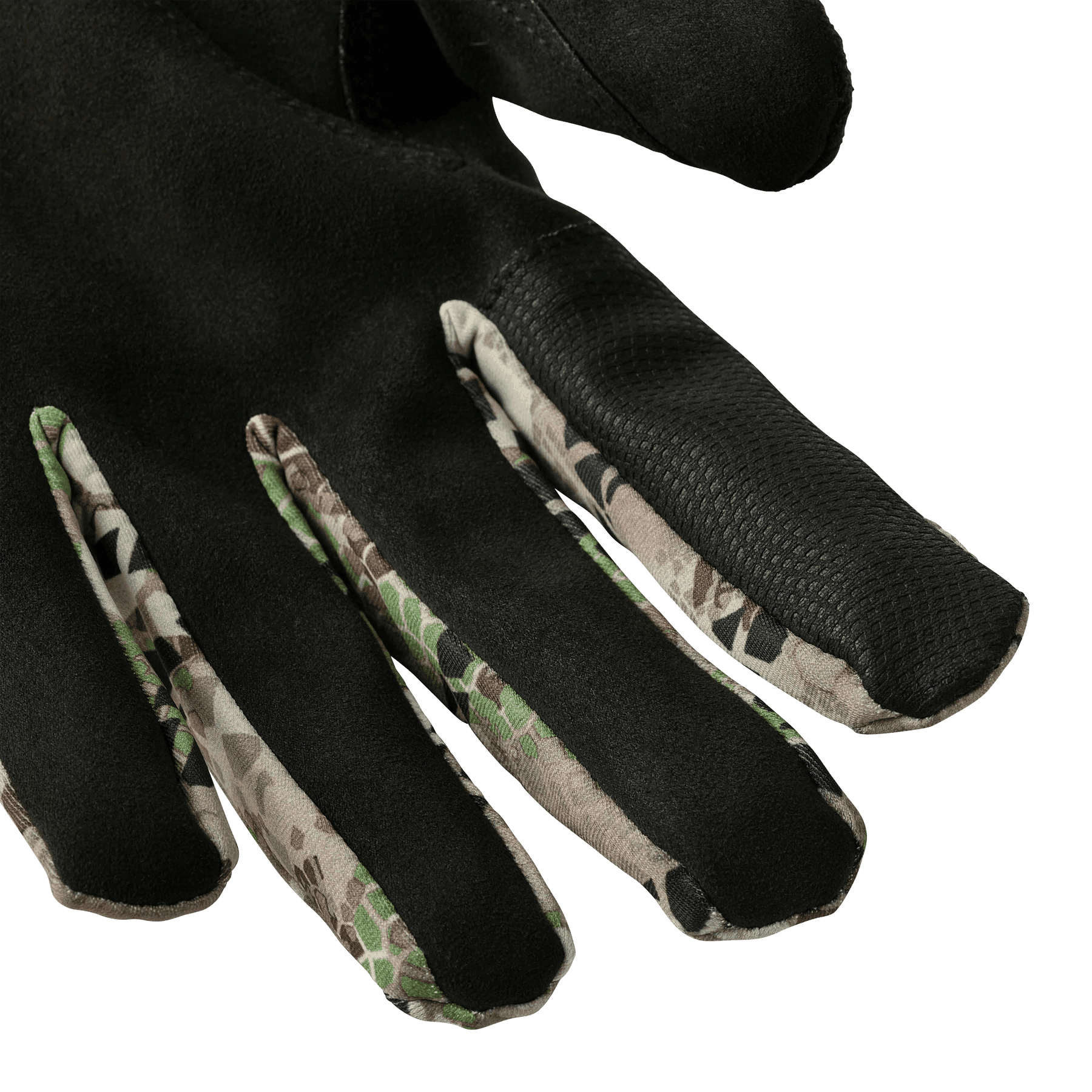 Badlands Flex Glove camo palm and fingers, textured grip, outdoor sports apparel