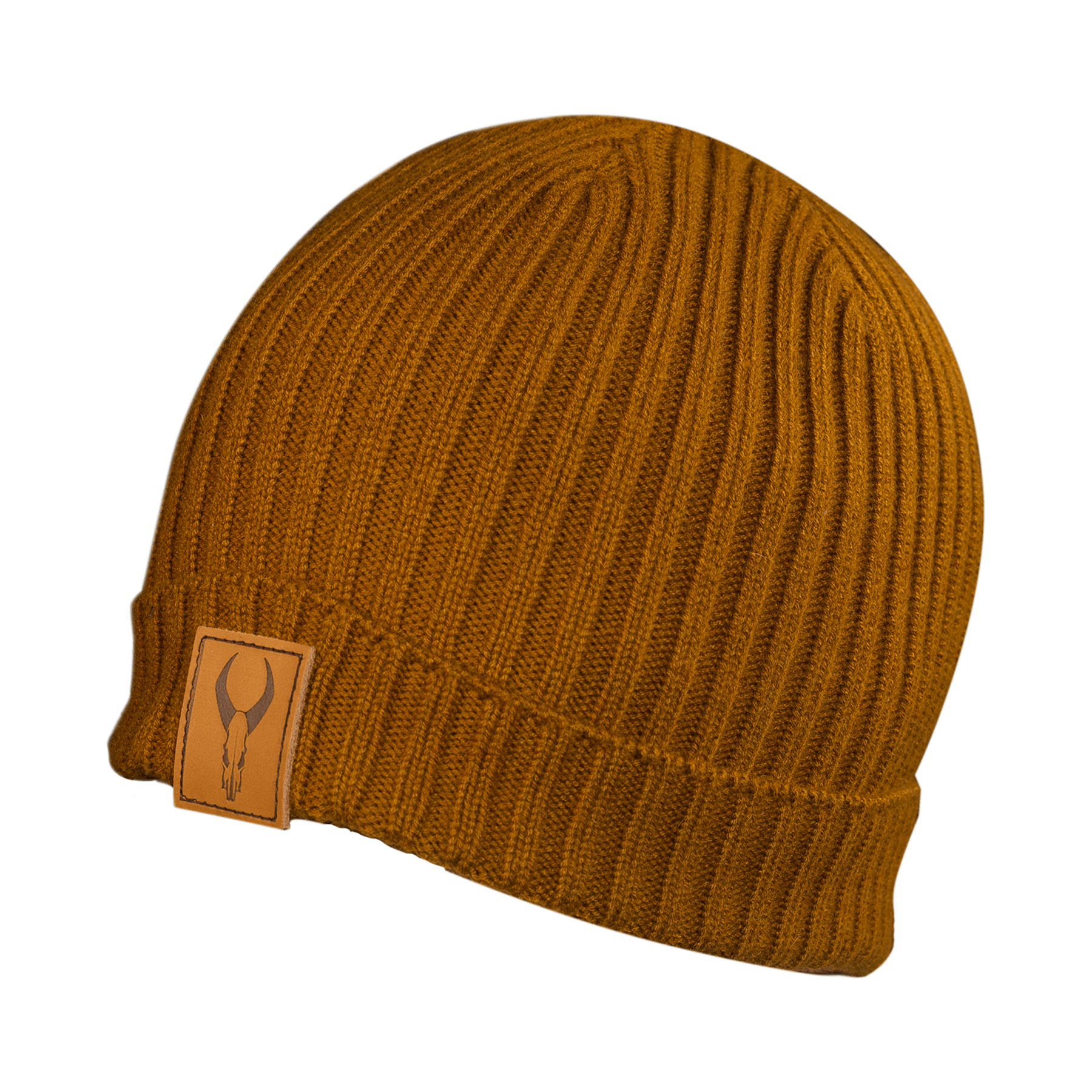 Badlands Leather Patch Beanie - Leapfrog Outdoor Sports and Apparel