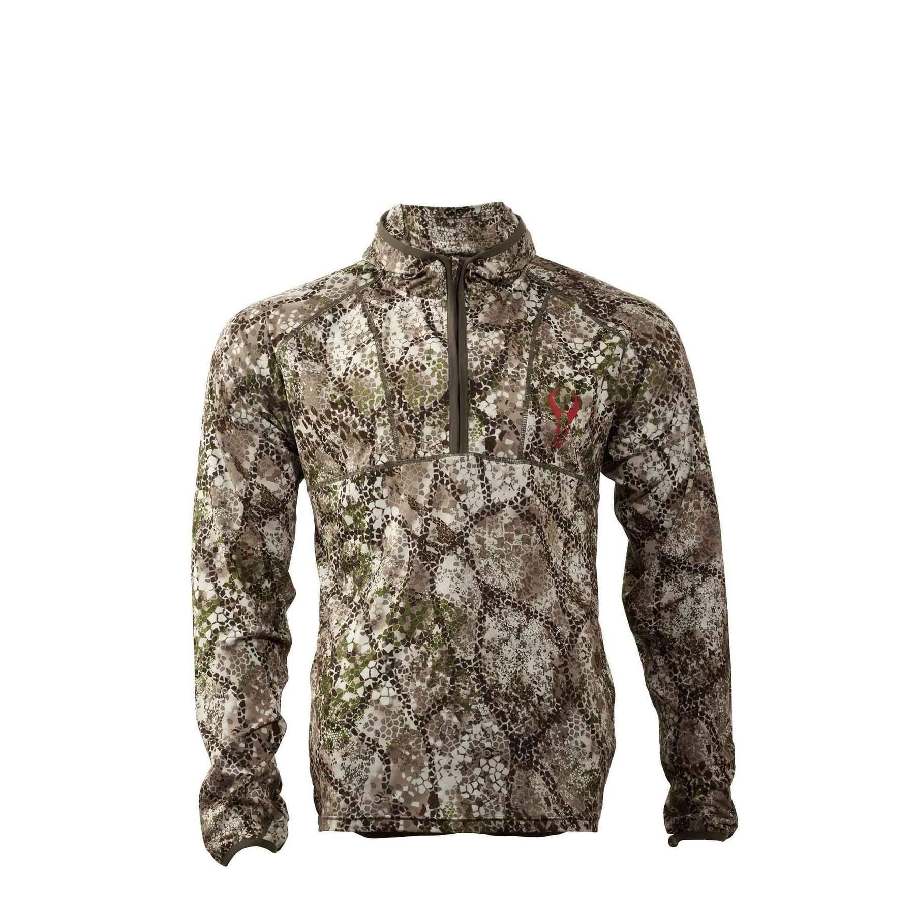 Badlands Stealth CoolTouch camo hoodie long sleeve for hunting and outdoor sports