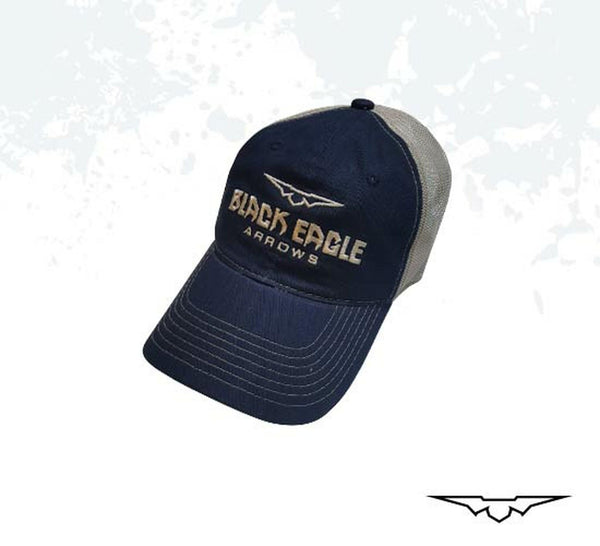 Black Eagle Archery Mesh Shooter Hat - Blue - Leapfrog Outdoor Sports and Apparel