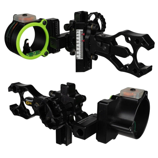 Black Gold Archery Mountain Lite Dual Trac Bow Sight - Leapfrog Outdoor Sports and Apparel