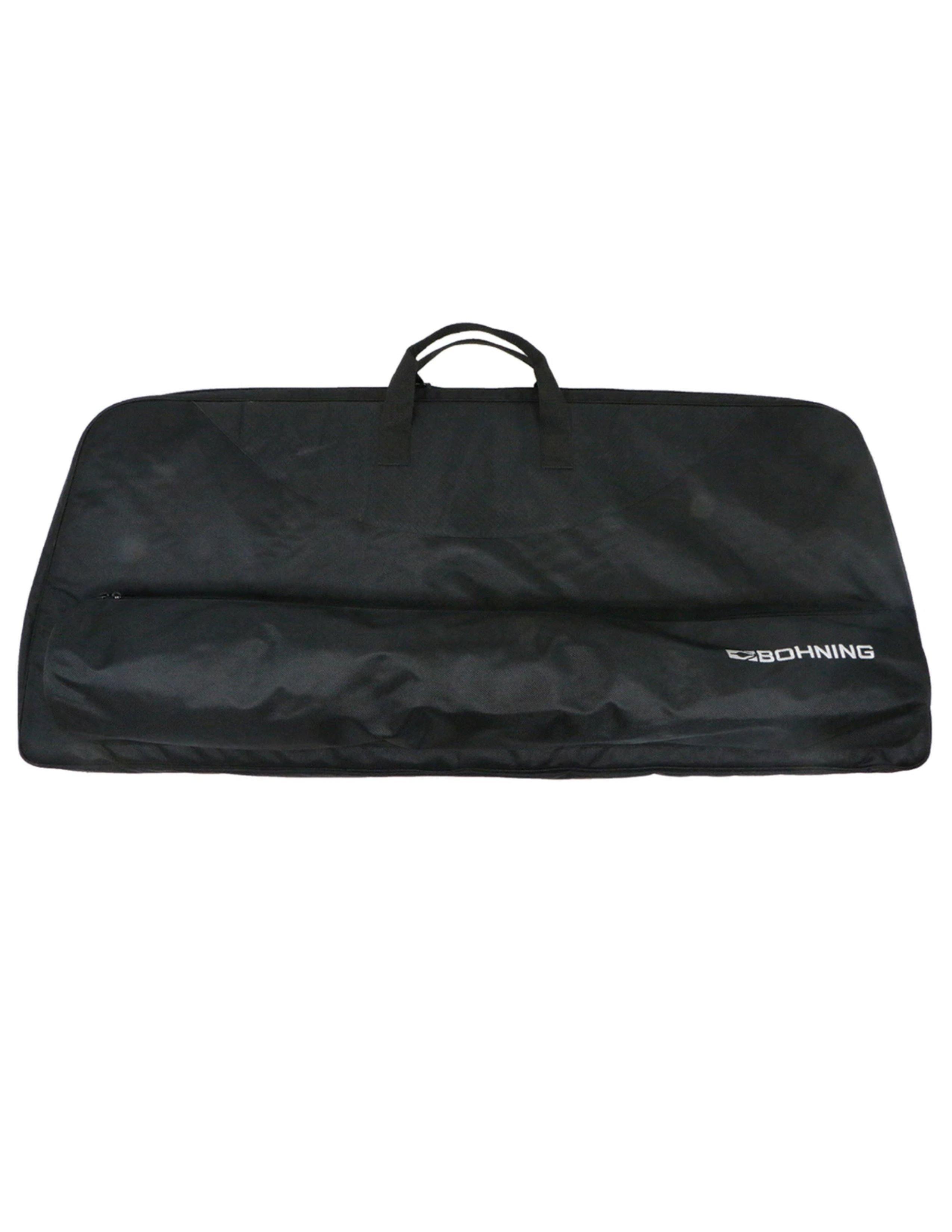 Bohning Archery Black Sky adult bow case in black with handles and front pocket