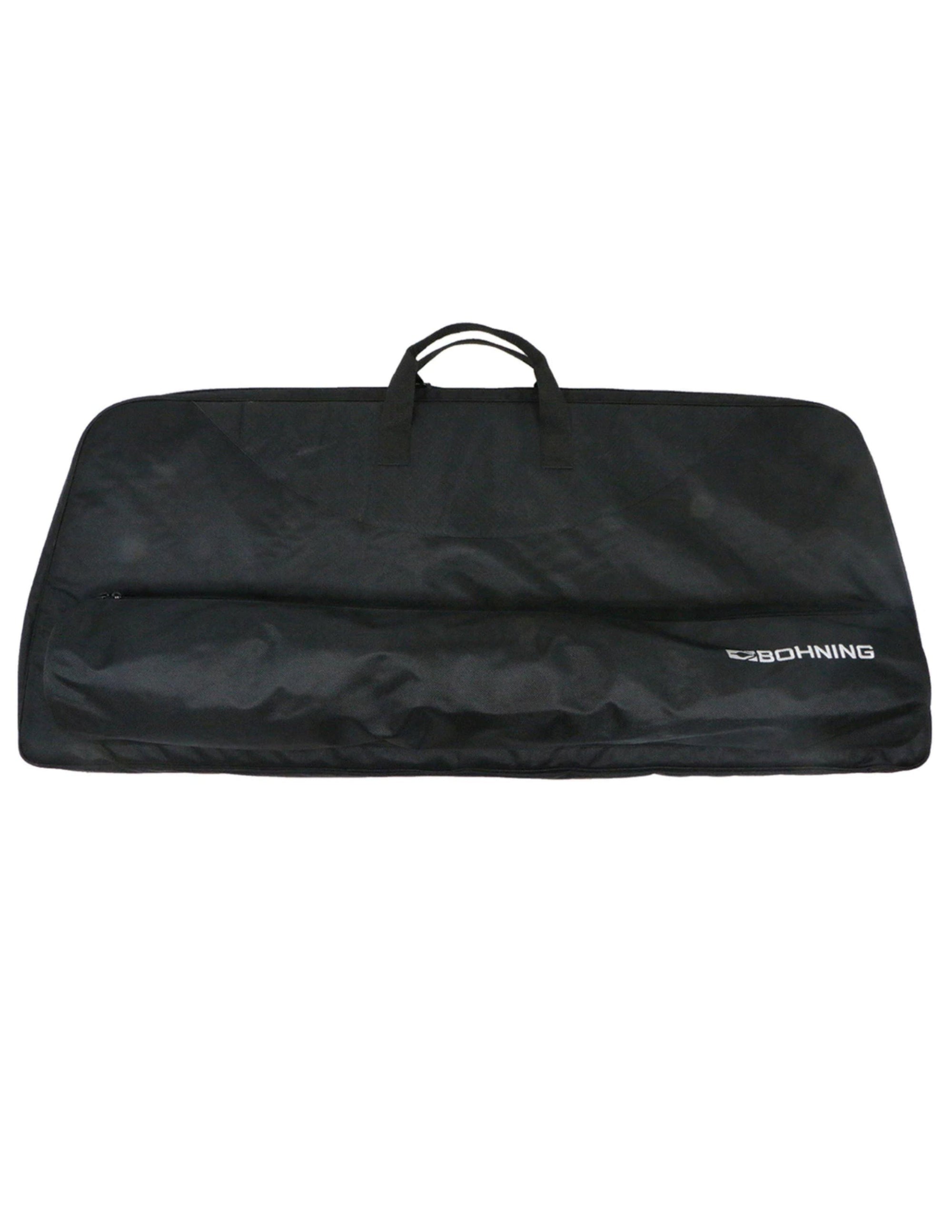 Bohning Archery Black Sky adult bow case in black with handles and front pocket