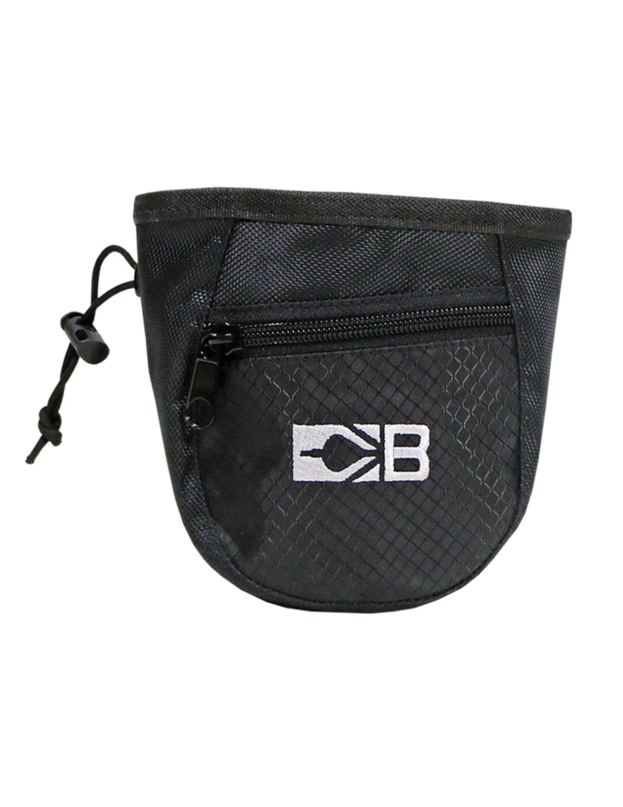 Bohning Archery Black Sky release pouch with front zipper and drawstring closure