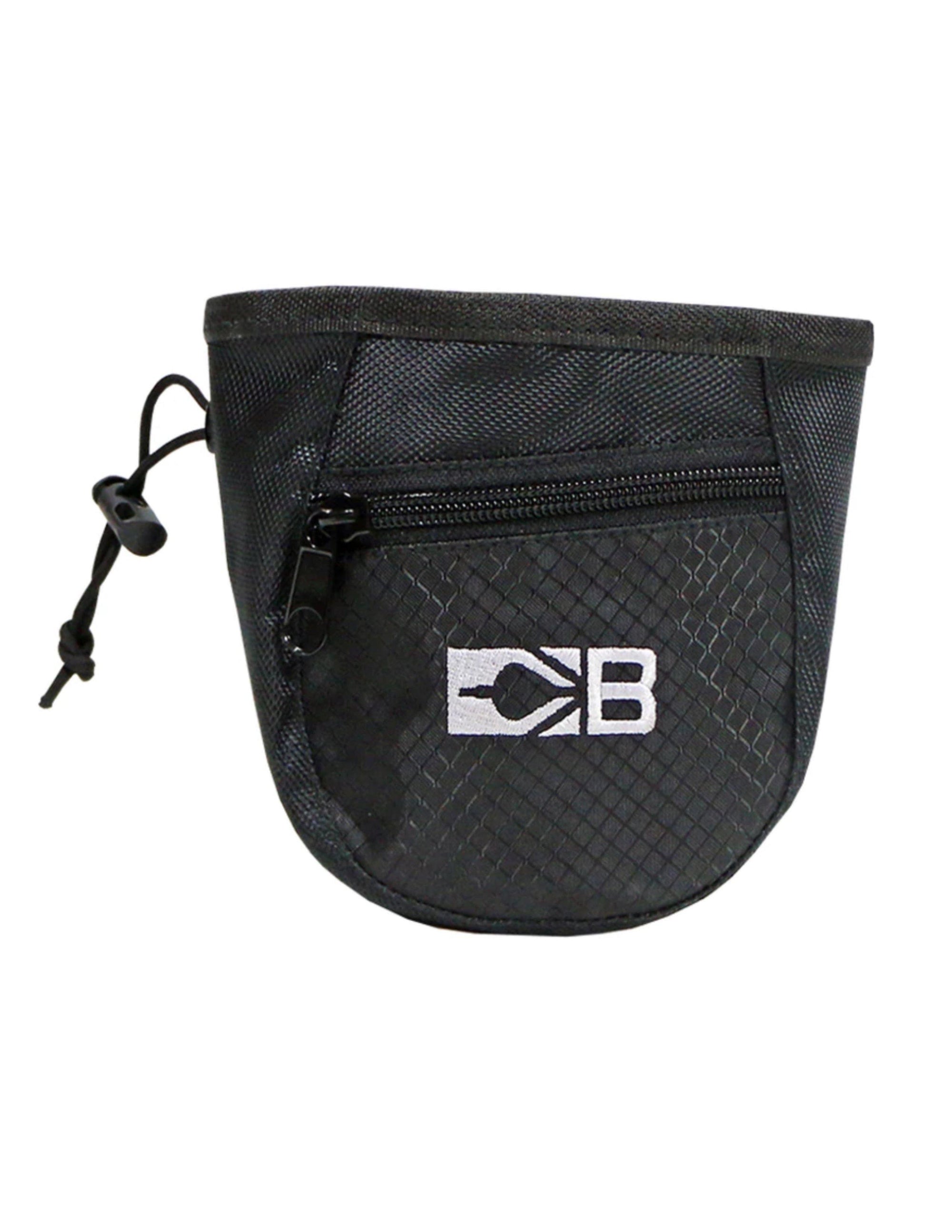 Bohning Archery Black Sky release pouch with front zipper and drawstring closure