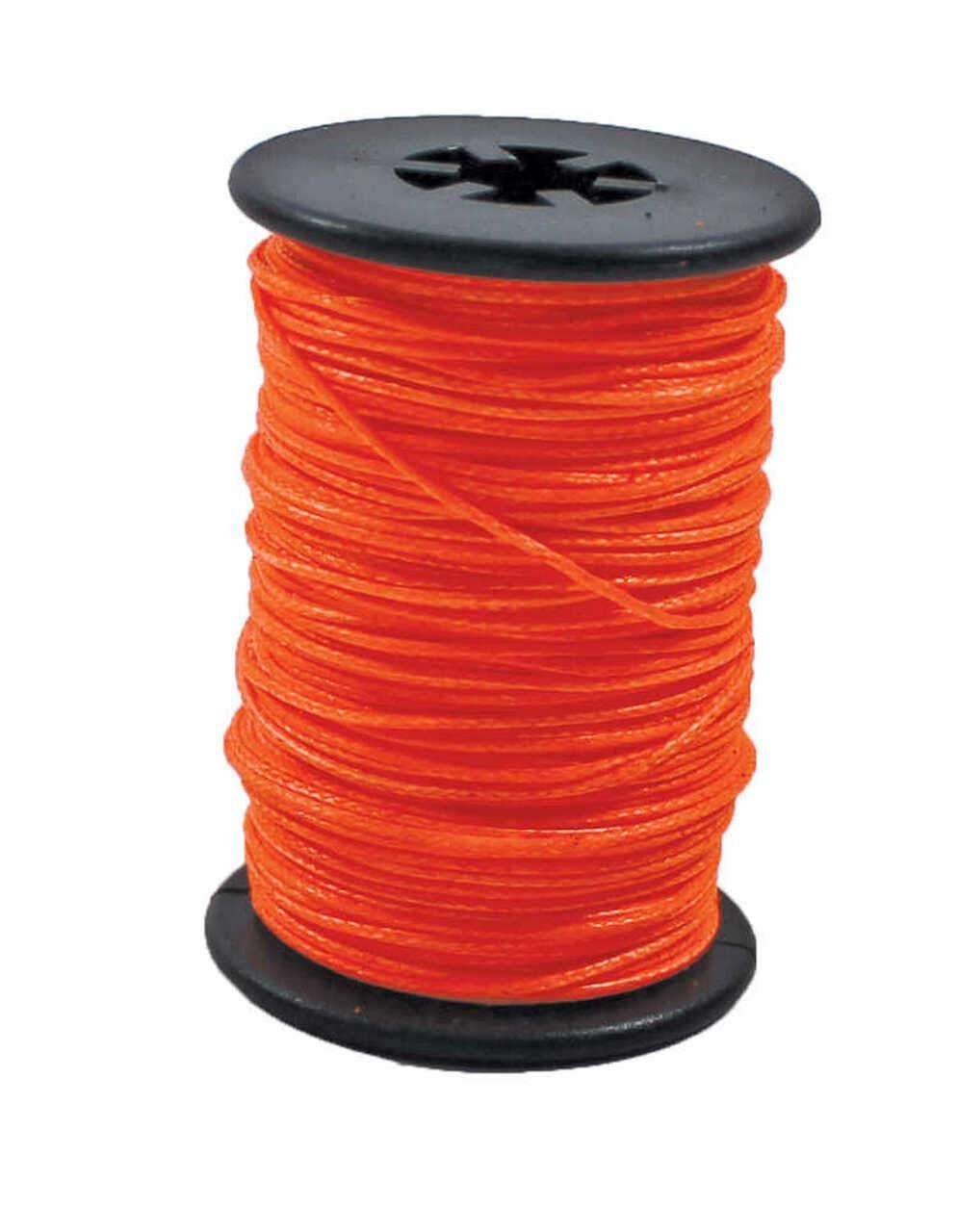 Orange Bohning Halo serving thread spool for archery and bowstring maintenance