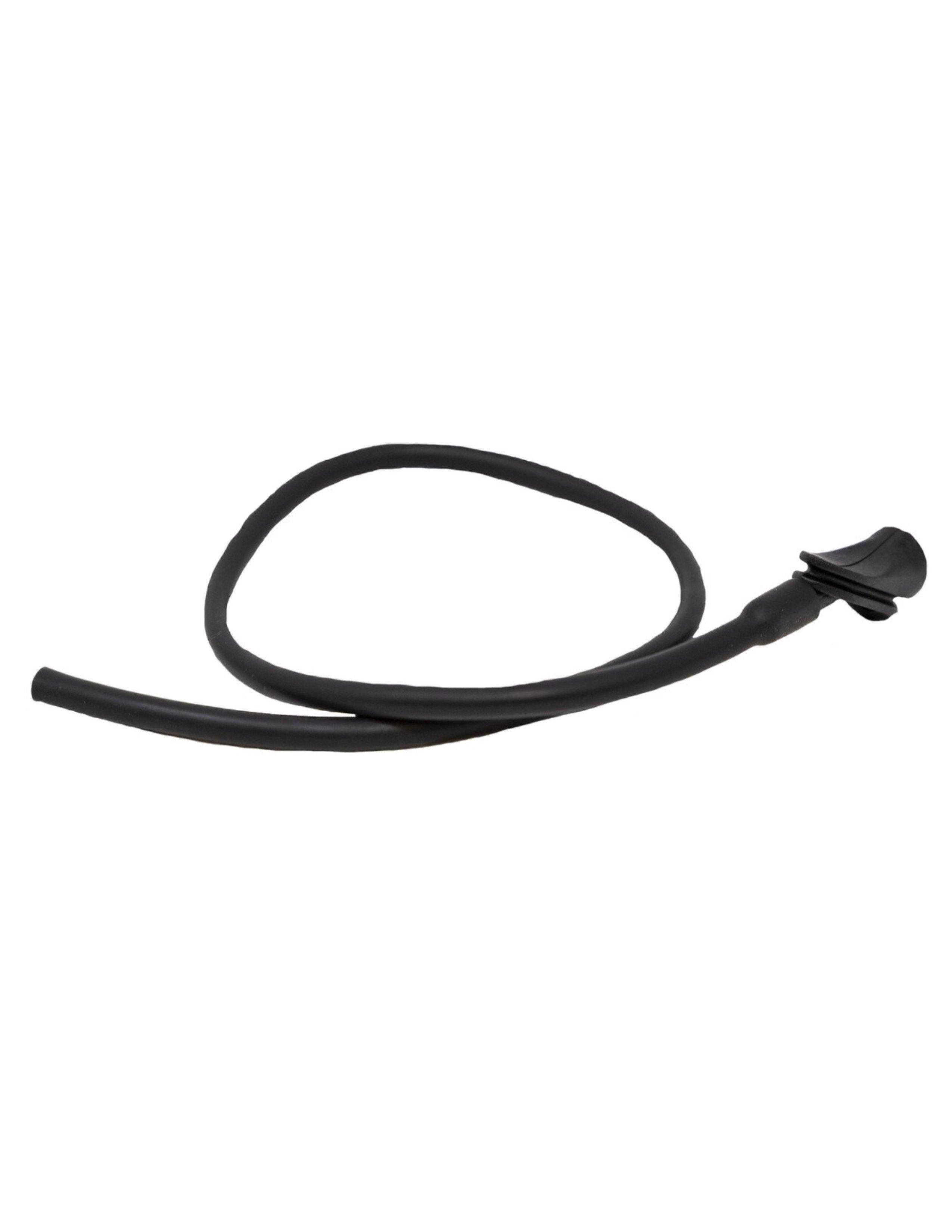 Bohning Archery slim peep sight black on white background, bow accessory