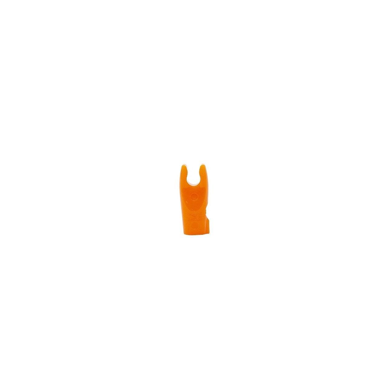 Orange Bohning Archery Smooth Release Pin Nock on white background