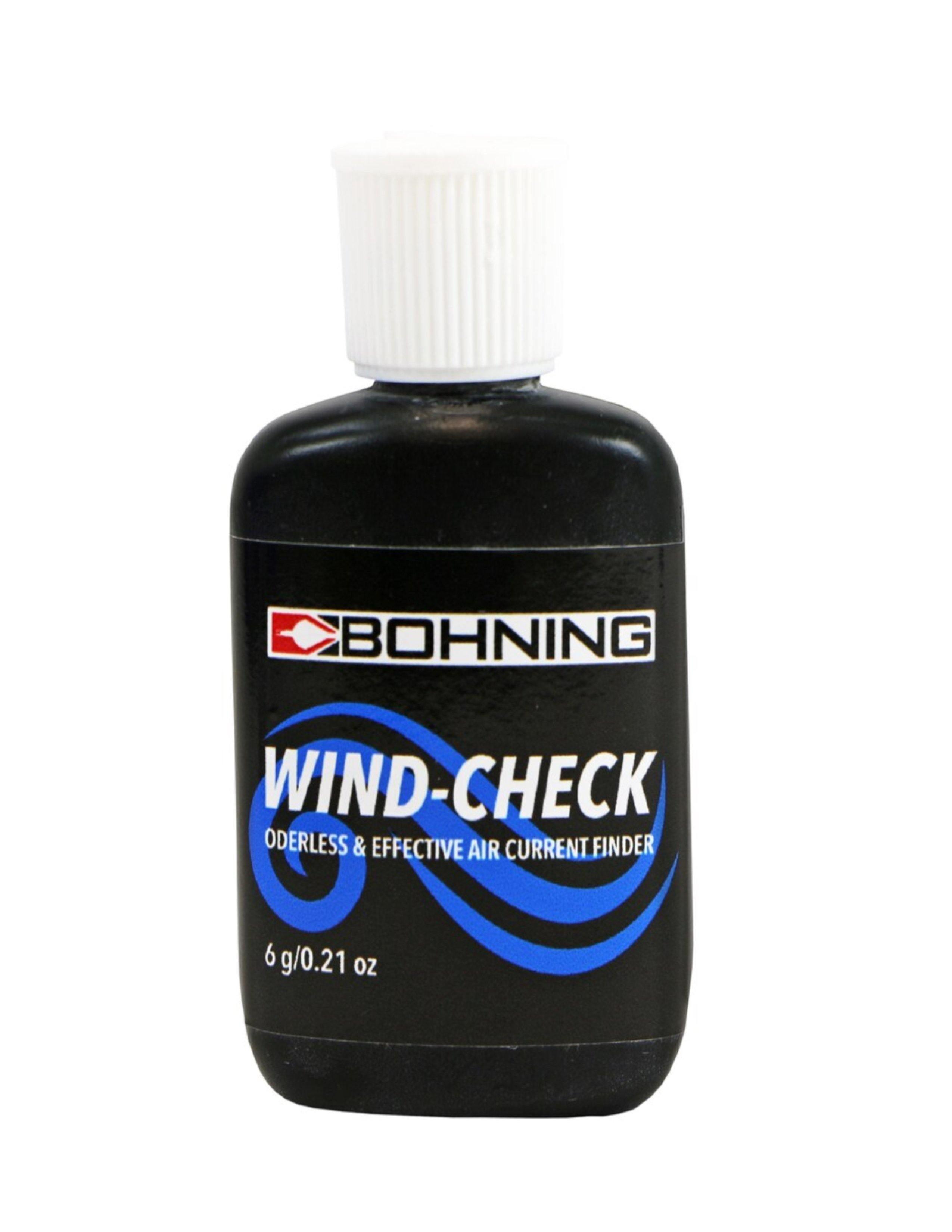 Bohning Archery Wind-Check powder bottle for hunting and wind detection