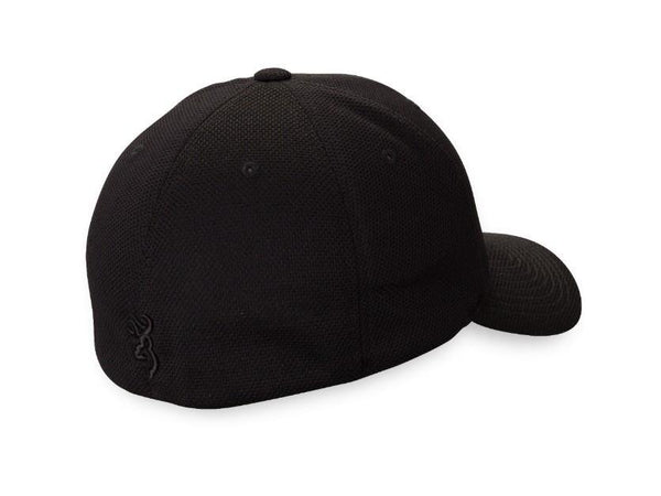 Browning Coronado Pique Cap With Buckmark - Black - Leapfrog Outdoor Sports and Apparel