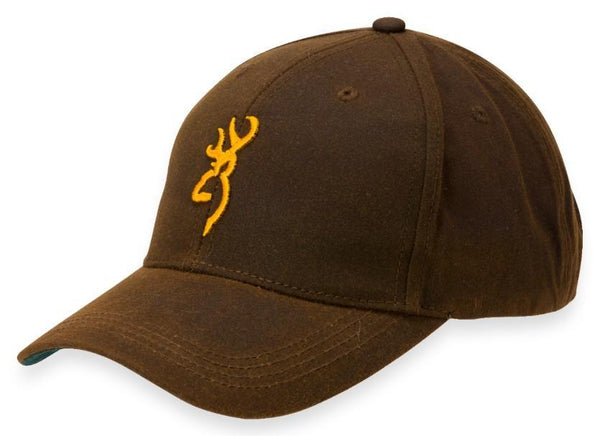 Browning Dura-Wax Solid Color Cap with 3-D Buckmark - Leapfrog Outdoor Sports and Apparel