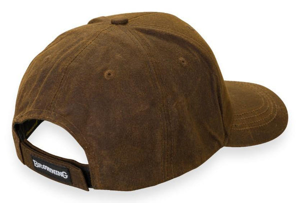 Browning Dura-Wax with Corporate Logo Cap - Brown - Leapfrog Outdoor Sports and Apparel