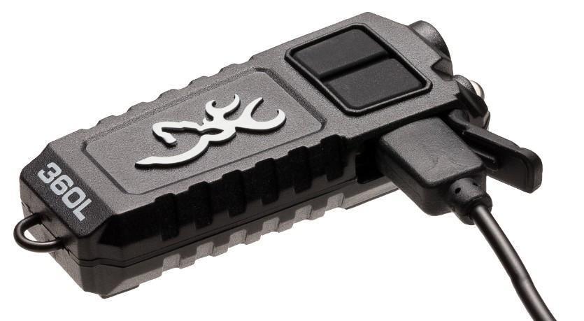 Browning Trailmate USB Rechargeable Flashlight/Cap Light - Leapfrog Outdoor Sports and Apparel