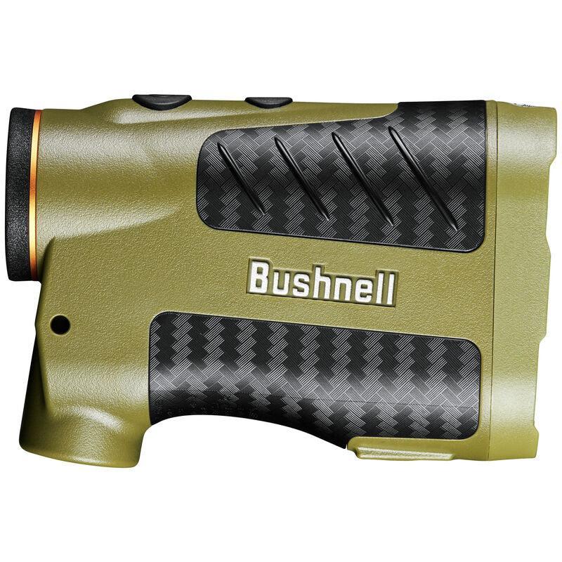 Bushnell archery broadhead laser rangefinder green with black textured grip