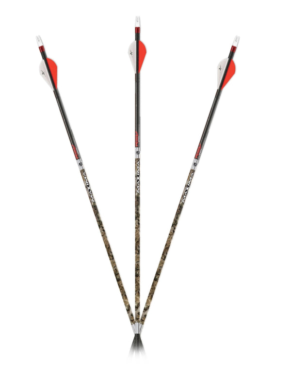 Carbon Express Archery Maxima Red Contour Arrows - 6 Pack - Leapfrog Outdoor Sports and Apparel