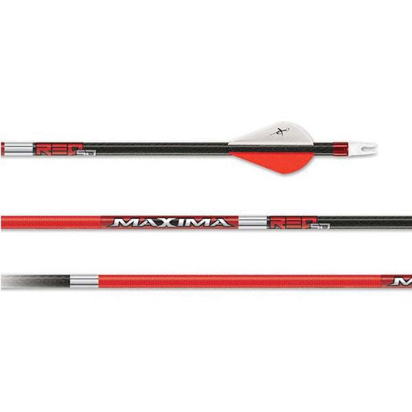 Carbon Express Archery Maxima Red SD .203" Arrows - 6 Pack - Leapfrog Outdoor Sports and Apparel
