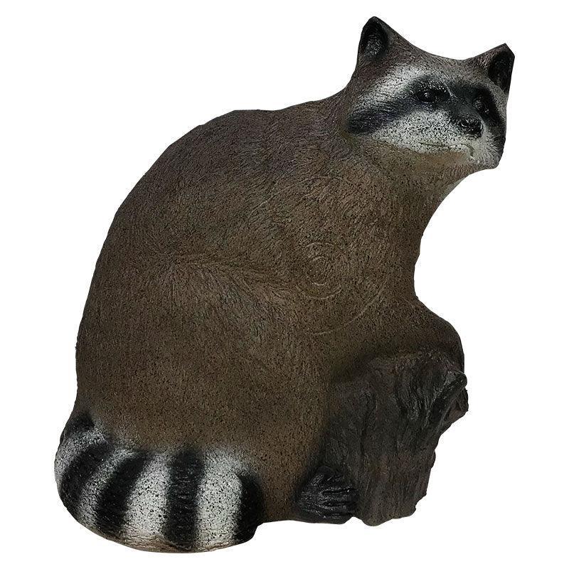 Delta McKenzie 3D raccoon archery target with realistic detailed fur and markings