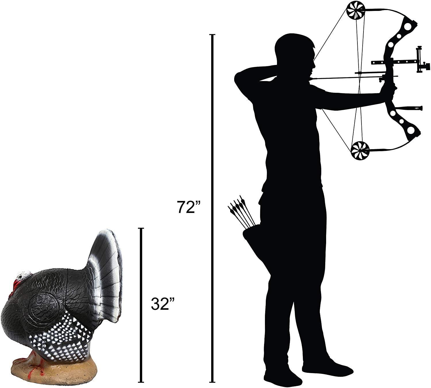 Delta McKenzie Archery Strutter Turkey Backyard 3D Target - Leapfrog Outdoor Sports and Apparel