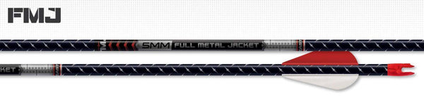 Easton Archery 5MM Full Metal Jacket (FMJ) Black Diamond Fletched Arrows - 6 Pack - Leapfrog Outdoor Sports and Apparel