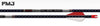 Easton Archery 5MM Full Metal Jacket (FMJ) Black Diamond Fletched Arrows - 6 Pack - Leapfrog Outdoor Sports and Apparel