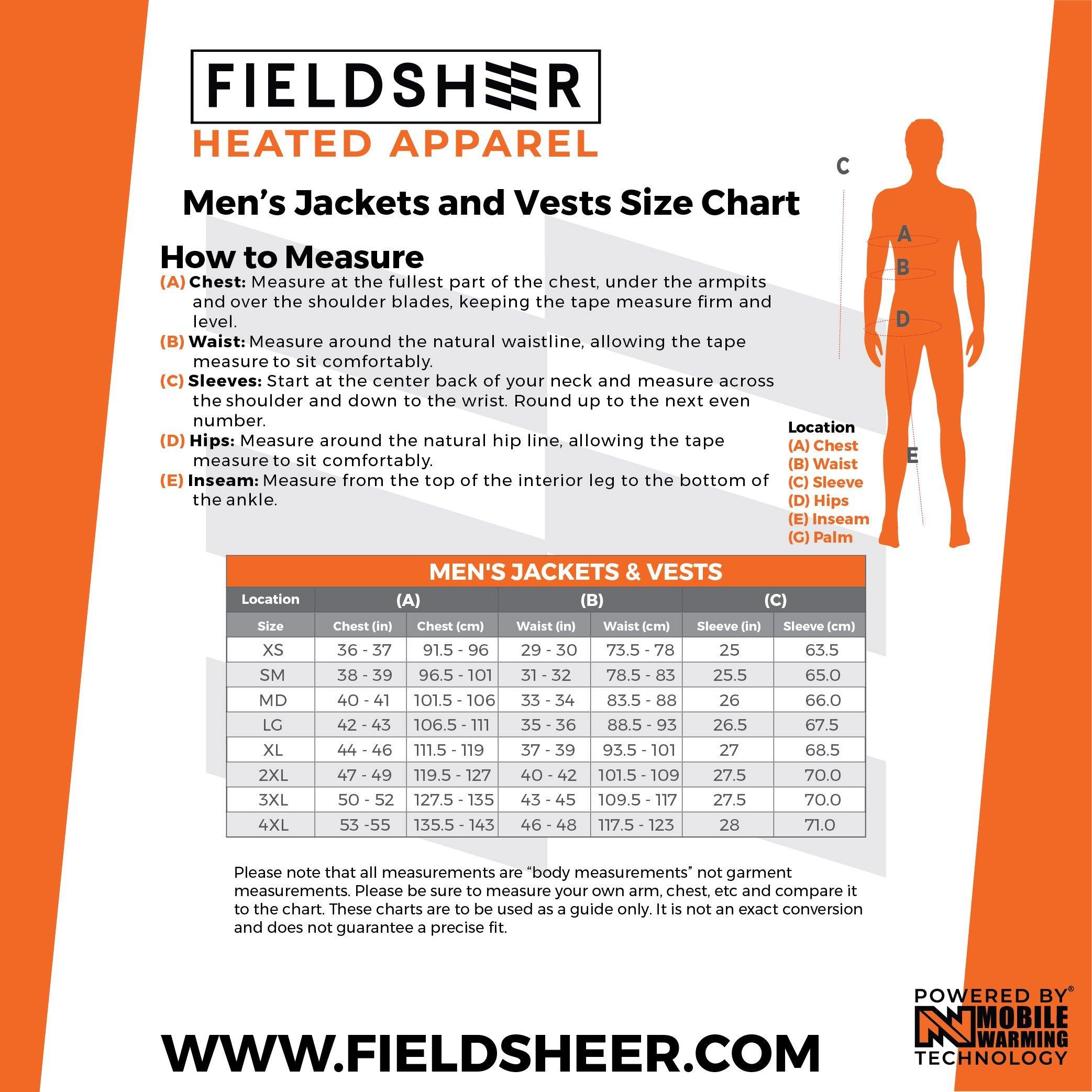 Fieldsheer Adventure Heated Jacket Men’s - Leapfrog Outdoor Sports and Apparel