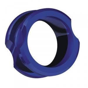 Blue G5 Outdoors archery peep sight ring, Magnum Hunter 5/16, on white background