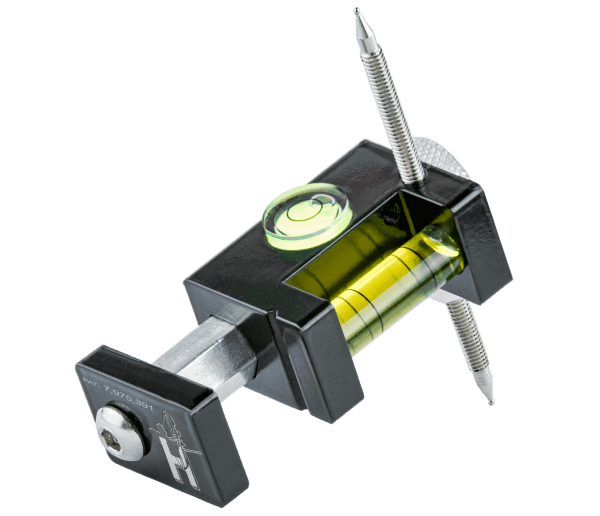 Hamskea Archery Gen2Pro third axis level tool with bubble vial and metal screws