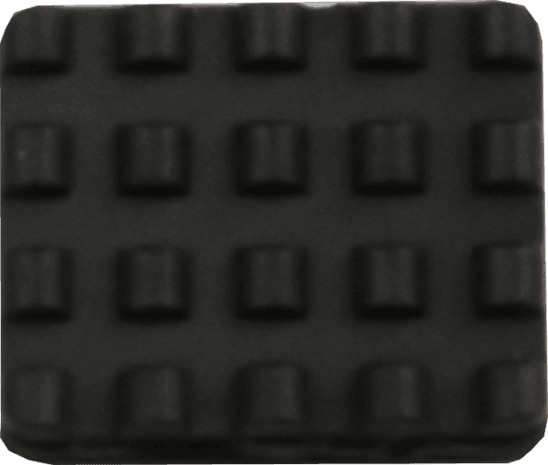 Black Hamskea Archery knobby limb pad with adhesive back, textured for grip