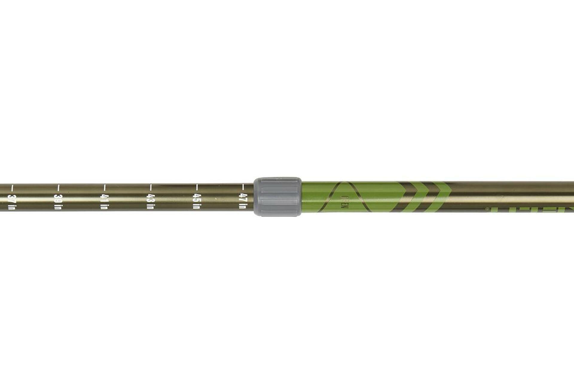 Kelty Upslope 2.0 trekking pole with adjustable markings and locking mechanism