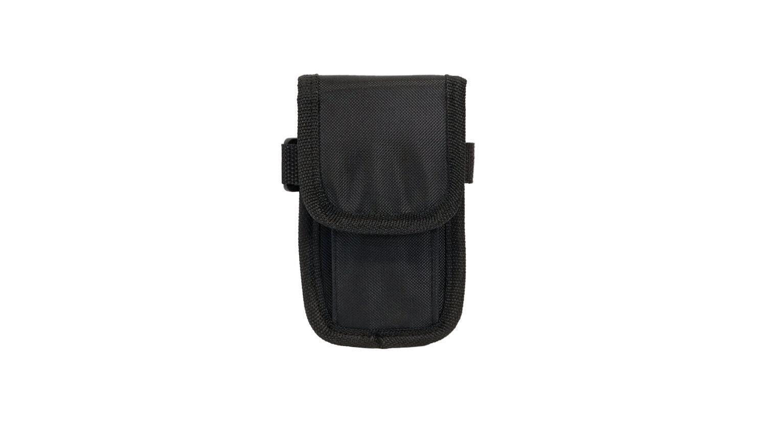 Black nylon archery tool pouch with flap, Last Chance Archery Reachit Wrench case