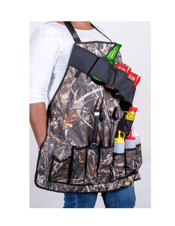 Leapfrog Camouflage BBQ Apron - Leapfrog Outdoor Sports and Apparel