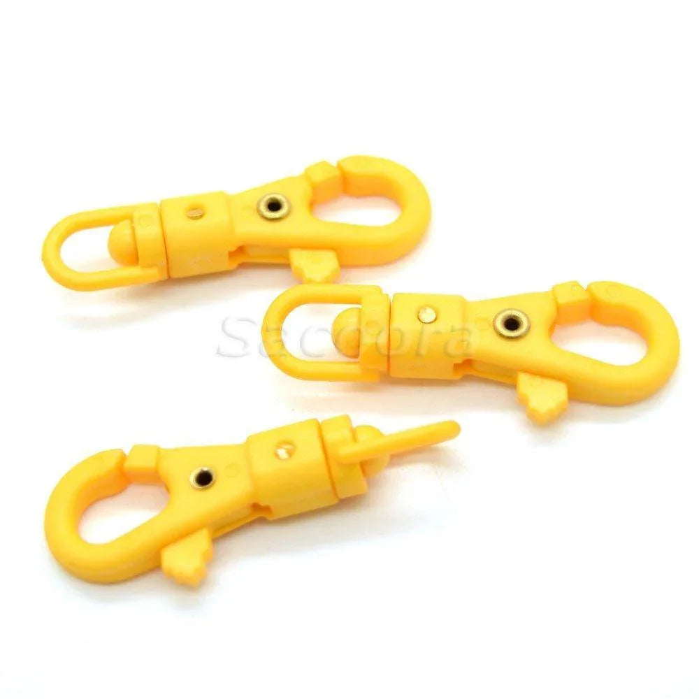 Leapfrog Paracord Plastic Swivel Snap Hook - 5 Pack
