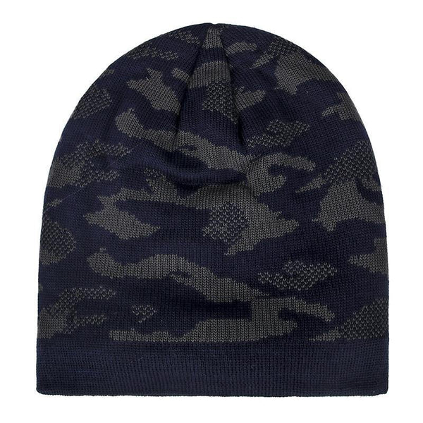 Leapfrog Unisex Camouflage Beanie Blue - Leapfrog Outdoor Sports and Apparel