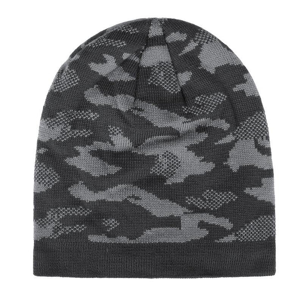 Leapfrog Unisex Camouflage Beanie Grey - Leapfrog Outdoor Sports and Apparel
