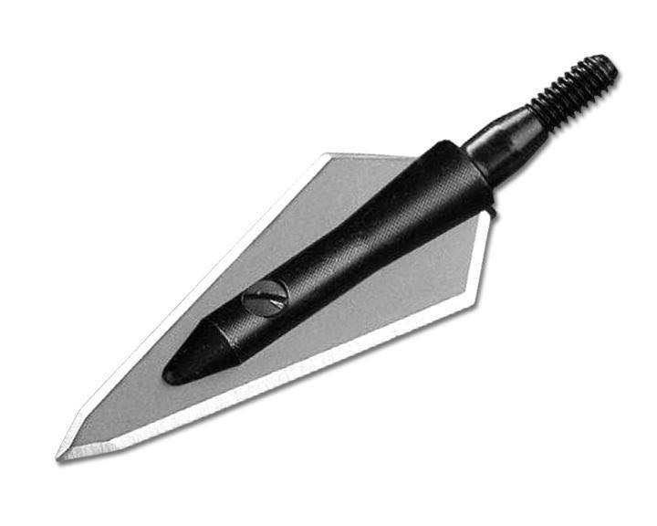 Magnus Archery Stinger Killer Bee 2-blade broadhead for hunting arrows on white background