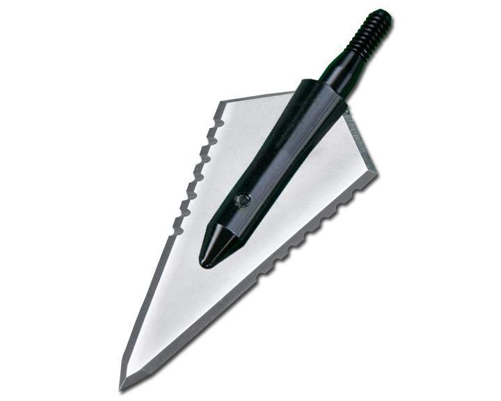 Magnus Archery Stinger Killer Bee Buzzcut 2-blade broadhead close-up on white background