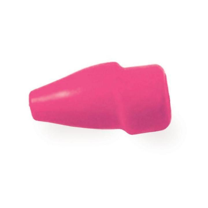 Pink Mathews Archery Dead End String Stop Creed replacement rubber on white background