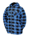 Misty Mountain Sherpa Plaid Fleece Zipper Hooded Jacket - Leapfrog Outdoor Sports and Apparel
